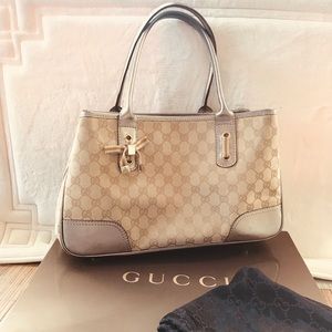 Gucci Vintage Princy Mid Size Tote 👜